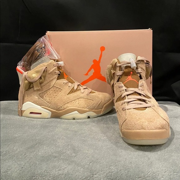 air jordan 6 retro travis scott british khaki